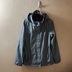 L.L. Bean Blue Hooded Jacket